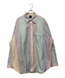 J.PRESS（ジェイプレス）の古着「OXFORD B.D. SHIRT CANDY ST BAGGY FIT」｜マルチカラー