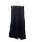 LiNoH（リノー）の古着「BELTED WIDE PANTS」｜ブラック