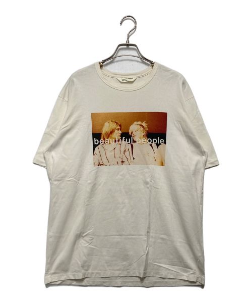 beautiful people（ビューティフルピープル）beautiful people (ビューティフルピープル) Tシャツ ホワイト サイズ:SIZE190の古着・服飾アイテム