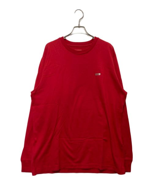 SUPREME（シュプリーム）Supreme (シュプリーム) Small Box L/S Tee レッド サイズ:Lの古着・服飾アイテム