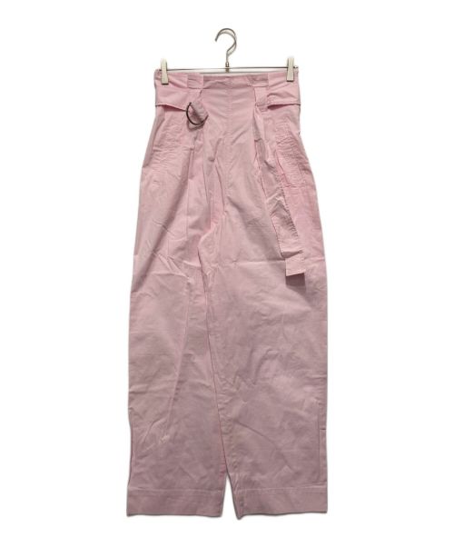 GANNI（ガニー）Ganni (ガニー) リップストップパンツ ピンク サイズ:SIZE34の古着・服飾アイテム