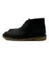 CLARKS (クラークス) BUSHACREチャッカーブーツ ブラック サイズ:27.5㎝：6000円