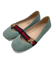 GUCCI（グッチ）の古着「フラットシューズ」｜スカイブルー