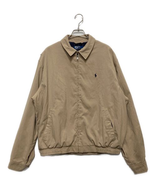 POLO RALPH LAUREN（ポロ・ラルフローレン）POLO RALPH LAUREN (ポロ・ラルフローレン) スイングトップ ベージュ サイズ:Lの古着・服飾アイテム