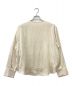 THE STYLE & PLUSHONG (ザ スタイル アンド プッシュホング) KEMP SILKY BLOUSE ベージュ サイズ:S：3980円