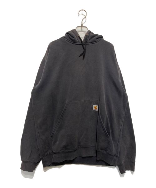 CarHartt（カーハート）CarHartt (カーハート) プルオーバーパーカー ブラック サイズ:Lの古着・服飾アイテム