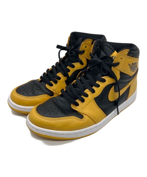 NIKE（ナイキ）NIKE (ナイキ) Nike Air Jordan 1 High ブラック×イエロー サイズ:28.5㎝の古着・服飾アイテム