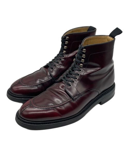 G.T.HAWKINS（ジーティーホーキンス）G.T.HAWKINS (ジーティーホーキンス) Y-TIP BOOTS ブラウン サイズ:SIZE7　1/2の古着・服飾アイテム