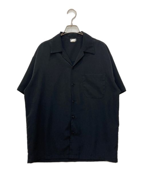 CalTop（キャルトップ）CalTop (キャルトップ) オープンカラーシャツ ブラック サイズ:Sの古着・服飾アイテム