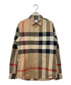 BURBERRYバーバリー）の古着「長袖レギュラーカラーシャツ」｜ベージュ