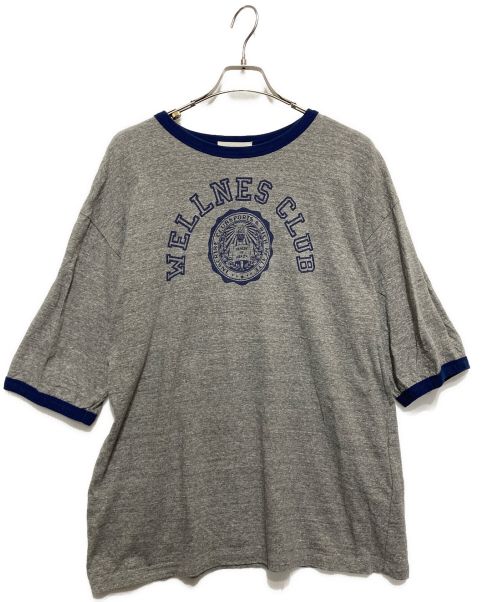 INSCRIRE（アンスクリア）INSCRIRE (アンスクリア) WELLNESS CLUB Symbol Tee グレー サイズ:XLの古着・服飾アイテム