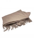 HER LIP TOハーリップトゥ）の古着「Cashmere-blend Fringe Scarf」｜ブラウン