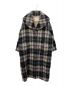 Her lip to（ハーリップトゥ）の古着「Plaid Wool and Mohair-blend Coat」｜パープル×ベージュ