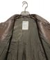 中古・古着 Her lip to (ハーリップトゥ) Vegan Leather Belted Long Jacket ブラウン サイズ:Ⅿ：6000円