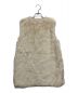 theory (セオリー) FAKE.FUR.LONG/FURRY.VEST ホワイト サイズ:S：7000円