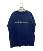 POLO RALPH LAUREN×BEAMSポロ・ラルフローレン×ビームス）の古着「別注 Gold Logo T-Shirt」｜ネイビー