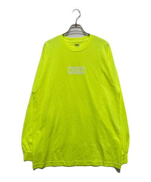 KITH（キス）KITH (キス) ロングスリーブカットソー イエロー サイズ:Lの古着・服飾アイテム