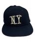 stussy (ステューシー) New Era (ニューエラ) キャップ ネイビー サイズ:7 3/8：6000円