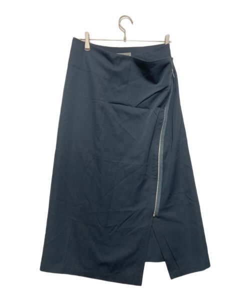 YOHJI YAMAMOTO（ヨウジヤマモト）YOHJI YAMAMOTO (ヨウジヤマモト) ウールジップスカート グリーン サイズ:Ⅿの古着・服飾アイテム