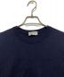 JOHN SMEDLEY (ジョンスメドレー) 半袖ニット ネイビー サイズ:L：3980円