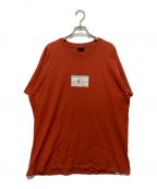 stussyステューシー）の古着「プリントTシャツ」｜オレンジ