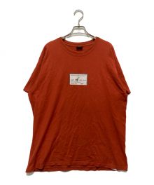 stussy（ステューシー）の古着「プリントTシャツ」｜オレンジ