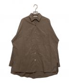 EVERYDAY I LIKE.×DEUXIEME CLASSEエヴリデイ アイ ライク×ドゥーズィエム クラス）の古着「Big Wash Shirts」｜ブラウン