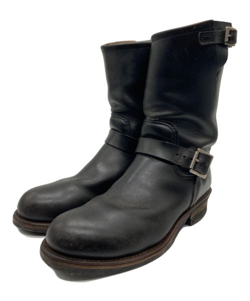 RED WING（レッドウィング）RED WING (レッドウィング) エンジニアブーツ ブラック サイズ:SIZE 9 1/2 Dの古着・服飾アイテム