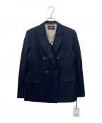 HER LIP TOハーリップトゥ）の古着「Double-breasted Twill Blazer」｜ネイビー