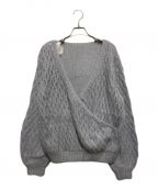 HER LIP TOハーリップトゥ）の古着「Mohair-blend Knit Pullover」｜ブルー