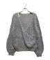 Her lip to（ハーリップトゥ）の古着「Mohair-blend Knit Pullover」｜ブルー