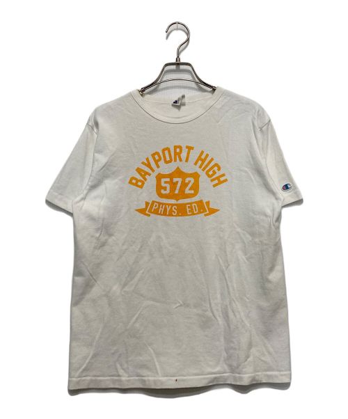 Champion（チャンピオン）Champion (チャンピオン) カレッジTシャツ ホワイト サイズ:Ⅿの古着・服飾アイテム