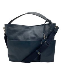 PORTER（ポーター）の古着「2WAY SHOULDER BAG(S)」｜ネイビー