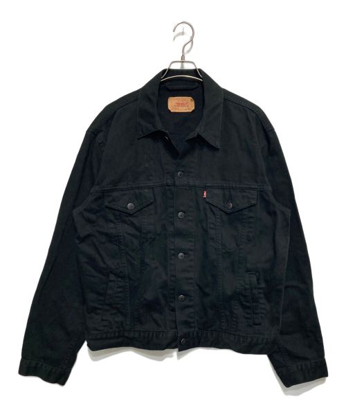 LEVI'S（リーバイス）LEVI'S (リーバイス) デニムトラッカージャケット ブラック サイズ:XLの古着・服飾アイテム