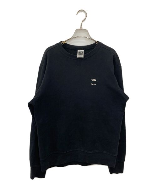 SUPREME（シュプリーム）SUPREME (シュプリーム) THE NORTH FACE (ザ ノース フェイス) Mountain Crewneck Sweatshirt ブラック サイズ:Sの古着・服飾アイテム