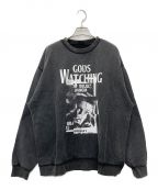 GOD’S WATCHINGゴッズウォッチング）の古着「CREW NECK SWEAT / THE LADY」｜グレー