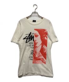 stussy（ステューシー）の古着「プリントTシャツ」｜ホワイト