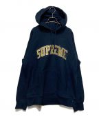 SUPREMEシュプリーム）の古着「Water Arc Hooded sweatshirt」｜ネイビー