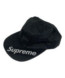 SUPREME（シュプリーム）の古着「Visor Label 6-Panel」｜ブラック