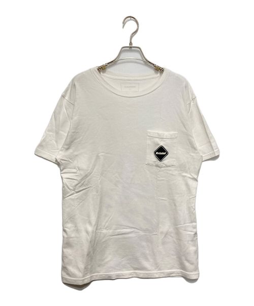 F.C.R.B.（エフシーアールビー）F.C.R.B. (エフシーアールビー) BIG LOGO POCKET TEE ホワイト サイズ:Mの古着・服飾アイテム