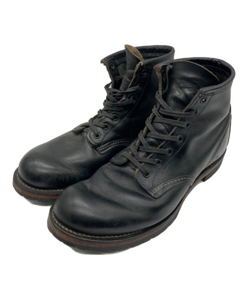 RED WING（レッドウィング）RED WING (レッドウィング) BECKMAN ROUND BOOTS ブラック サイズ:26.5㎝の古着・服飾アイテム