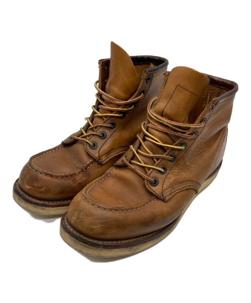 RED WING（レッドウィング）RED WING (レッドウィング) クラッシックモックトゥトゥブーツ ブラウン サイズ:25㎝の古着・服飾アイテム