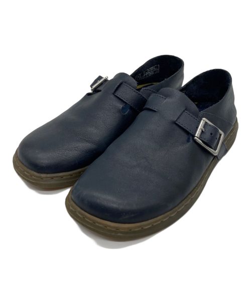 Dr.Martens（ドクターマーチン）Dr.Martens (ドクターマーチン) ソフトレザーシューズ ネイビー サイズ:SIZE38の古着・服飾アイテム