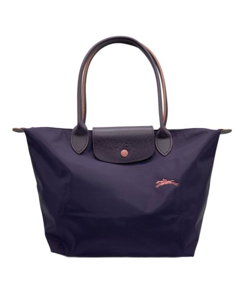 LONGCHAMP（ロンシャン）LONGCHAMP (ロンシャン) トートバッグ パープルの古着・服飾アイテム