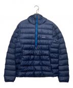 Patagoniaパタゴニア）の古着「Down Sweater Hoody Pullover」｜ネイビー