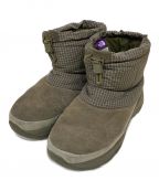 THE NORTHFACE PURPLELABELザ・ノースフェイス パープルレーベル）の古着「nuptse Bootie WP Leather　ヌプシブーティーWPレザー」｜ブラウン