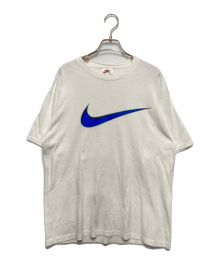 NIKE（ナイキ）の古着「スウッシュプリントTシャツ」｜ホワイト