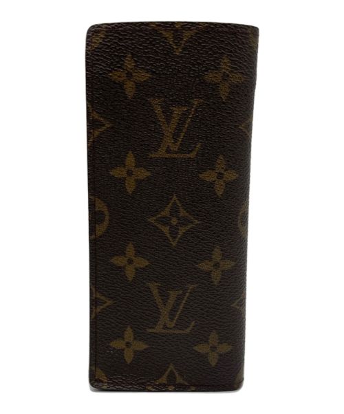 LOUIS VUITTON（ルイ ヴィトン）LOUIS VUITTON (ルイ ヴィトン) メガネケース ブラウンの古着・服飾アイテム