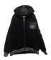 WORLD WIDE YOKOSAWA（ワールドワイドヨコサワ）の古着「Boa hoodie」｜ブラック