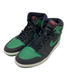 NIKE（ナイキ）の古着「Air Jordan 1 Retro High OG "Black/Pine Green" (2020)　エアージョーダン１レトロハイOG」｜グリーン×ブラック